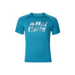 Odlo – Raptor – Løbe t-shirt – Herre – Blå melange – Str. M