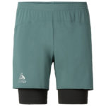 Odlo herre shorts – KANON – Silver pine/Graphite grey – Str. S