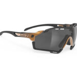 Rudy Project Cutline - Løbe- og cykelbrille - Smoke black linser - Bronze fade