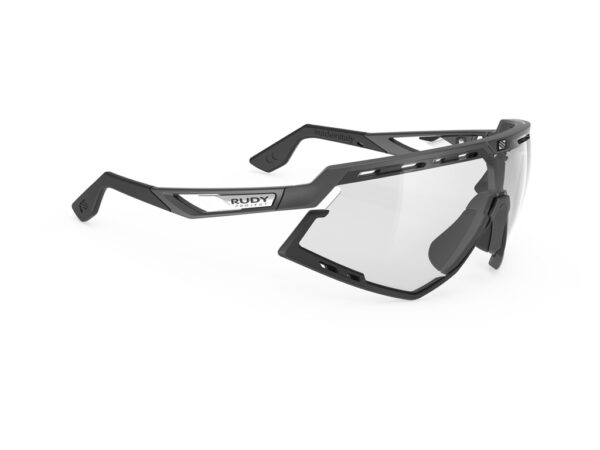 Rudy Project Defender - Løbe- og cykelbrille - Fotokromisk sort - Graphene sort