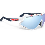 Rudy Project Defender - Løbe- og cykelbrille - Multilaser Ice - Hvid gloss