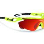 Rudy Project Tralyx - Løbe- og cykelbrille - Multilaser orange linser - Fluo gul