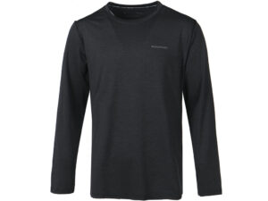 Endurance Mell Melange - T-shirt m. lange ærmer - Herre - Black - Str. 3XL