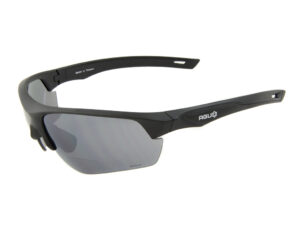 AGU Medina Bifocal - Cykelbrille med læsefelt og 2 sæt linser - Sort - +1.00