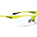Rudy Project Stratofly - Løbe- og cykelbrille - Photoclear linser - Fluo Gul