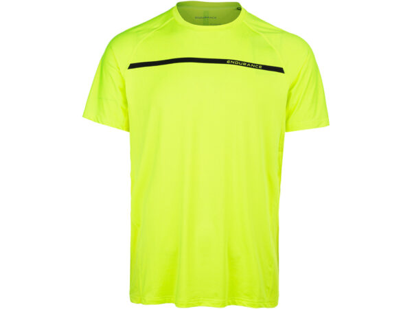 Endurance Serzo - T-shirt m. korte ærmer - Herre - Safety Yellow - Str. M