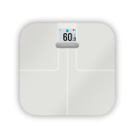 Garmin Index Smart Scale - Vægt der bl.a måler kropsfedt, vand og BMI - Hvid