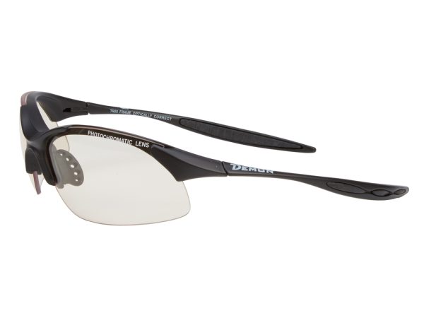 Demon 832 - Løbe- og cykelbrille med fotokromisk linse - Sort