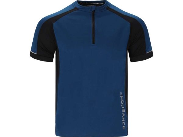 Endurance Jake - Cykel/MTB trøje m. korte ærmer - Herre - Poseidon - 2XL