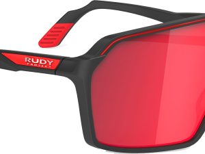 Rudy Project Spinshield Solbriller - Multilaser Red - Sort