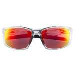 OÂ´NEILL 9002 Cykelbrille – Hydrofobisk Rød Mirror Linse – Crystal/Sort