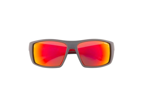 OÂ´NEILL 9019 Cykelbrille - Hydrofobisk Rød Mirror Linse - Mat Sort