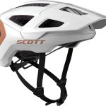 Scott Tago Plus (MIPS) Hjelm - Pearl White/Rose Beige